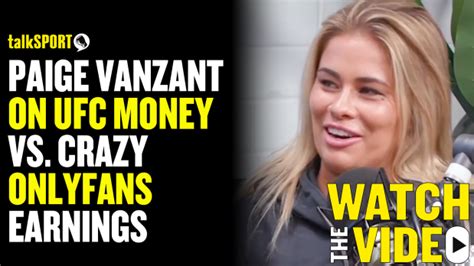 paige vanzant only fan|Paige VanZant recalls moment she told husband OnlyFans had。